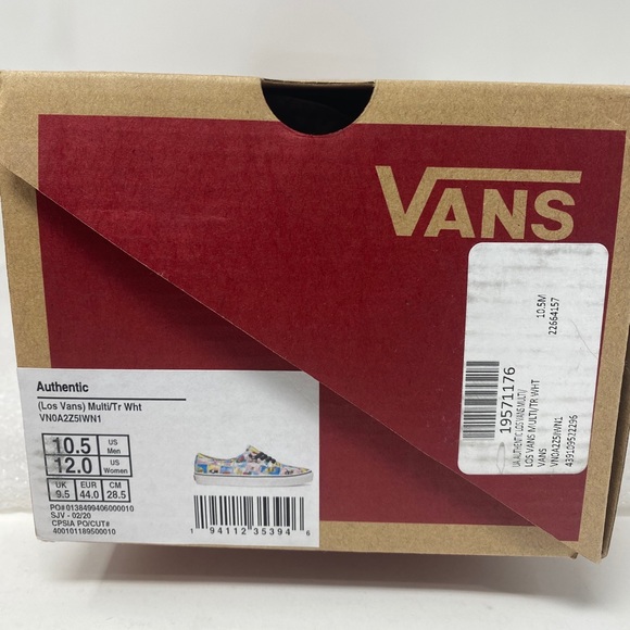 VANS Authentic Los Vans Sneaker Loteria Print - Picture 8 of 8